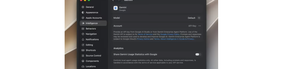 苹果开发者生态升级：Xcode 27 原生集成 Gemini，AI 编程阵营再添猛将