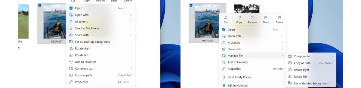 微软正在加速并简化Windows 11中的文件资源管理器