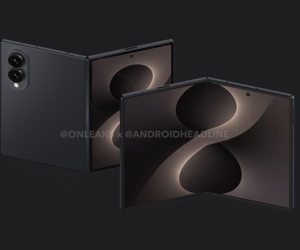 三星首款阔折叠机模亮相！展开接近平板