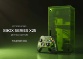 微软发布Xbox Series X25限量版主机：半透明绿色机身 独家品牌标识