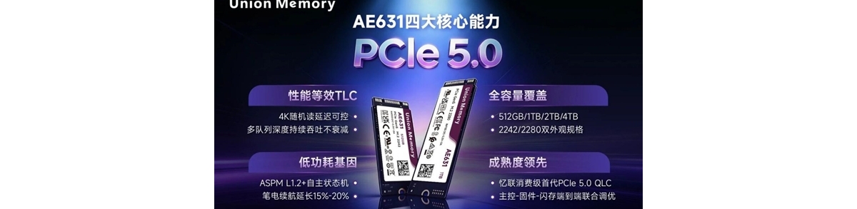 忆联首款PCIe 5.0固态硬盘预热：读写破10GB/s