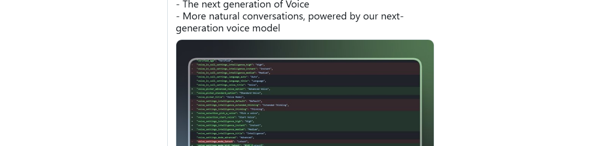 OpenAI被曝正筹备发布新一代双向语音模型“GPT-Bidi-1”