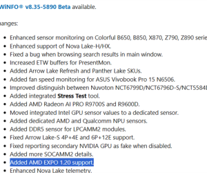 AMD EXPO 1.20要来了！内存频率再上一层楼