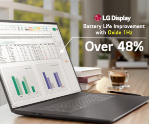 LG量产1-120Hz可变刷新率笔记本LCD面板，戴尔XPS首发搭载