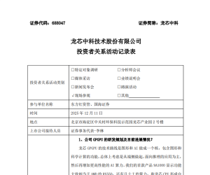 龙芯中科宣布首款GPU芯片9A1000交付流片