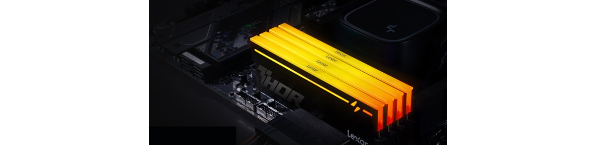 Lexar THOR雷神内存搭载长鑫颗粒首闯7600MT/s 超频直冲8000MT/s！