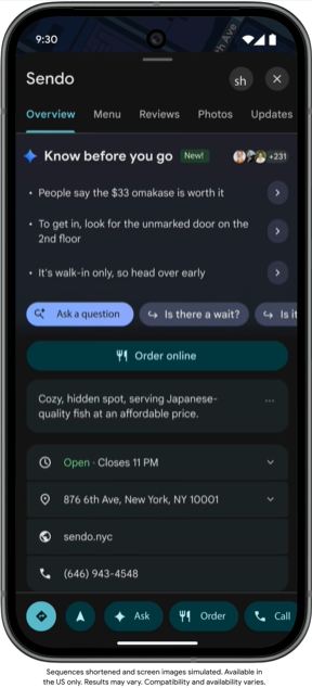 谷歌地图Gemini升级：AI行前指南+地标导航+充电桩预测