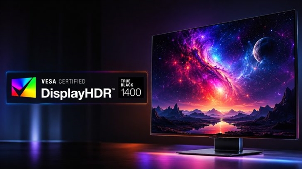 VESA发布DisplayHDR True Black 1400认证